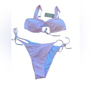 NWT Samiol bikini set PINK Size L
